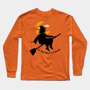 Flying On The Broom Long Sleeve T-Shirt